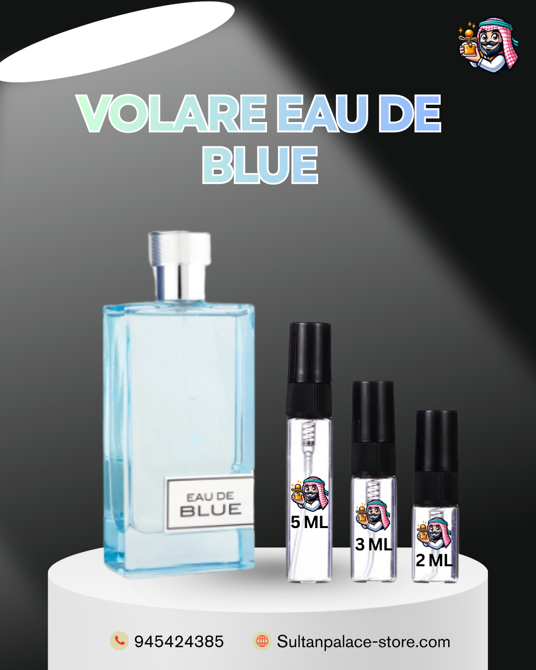 Decants de Volare Eau De Blue -Dupe de Blu de la casa Ajmal