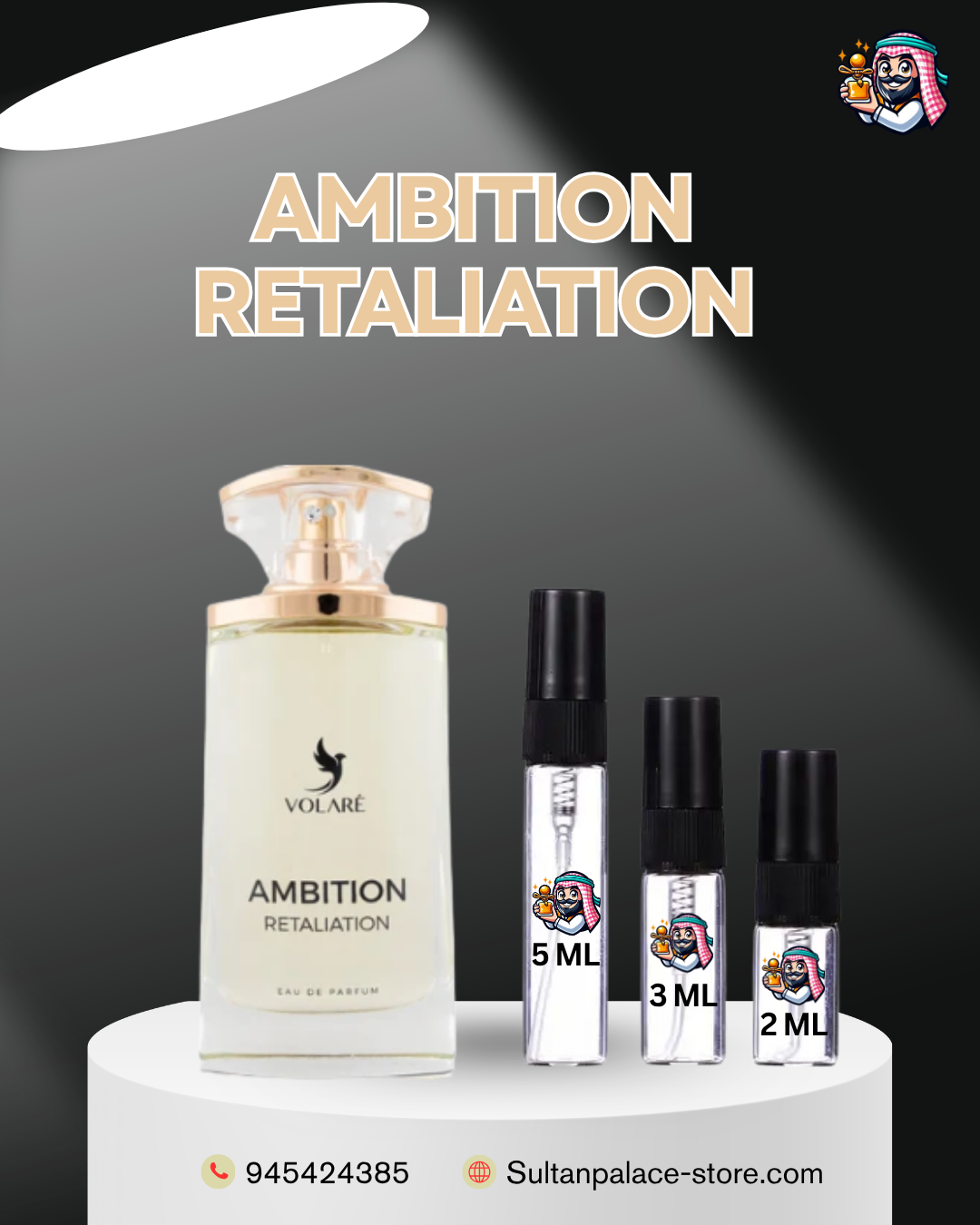 Decants de Volare Ambition Relatiation - Dupe Amouage Reflection Man