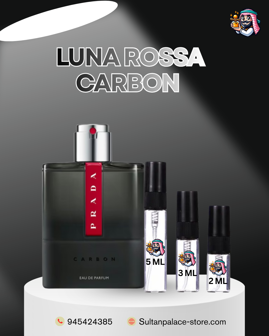 Decants de Prada Luna Rossa Carbon