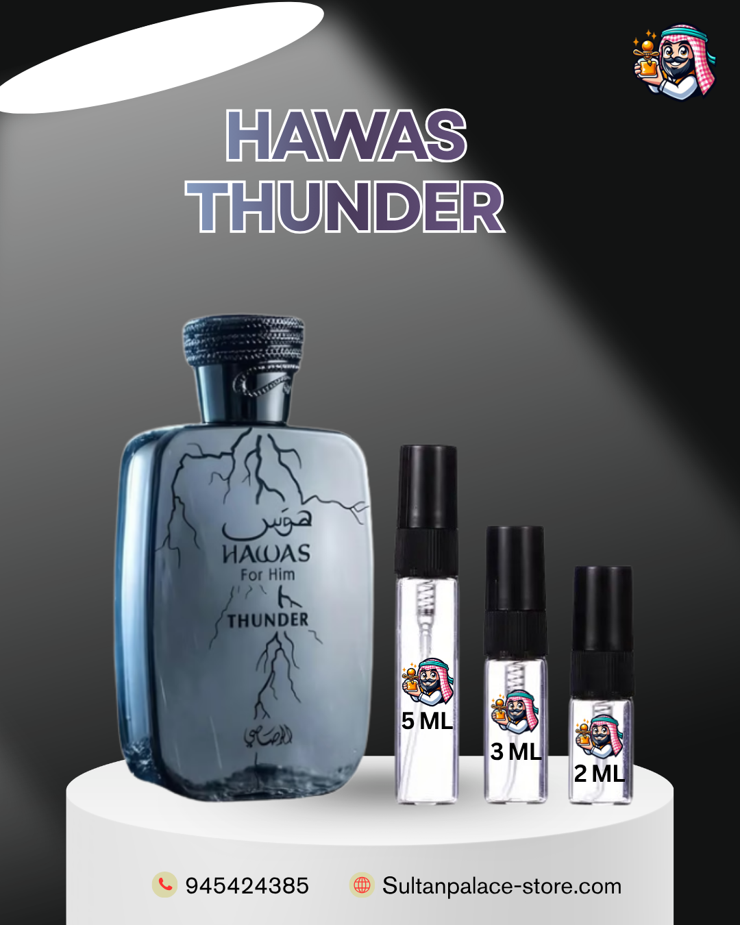 Decants de Hawas Thunder - Dupe de Myslf absolu