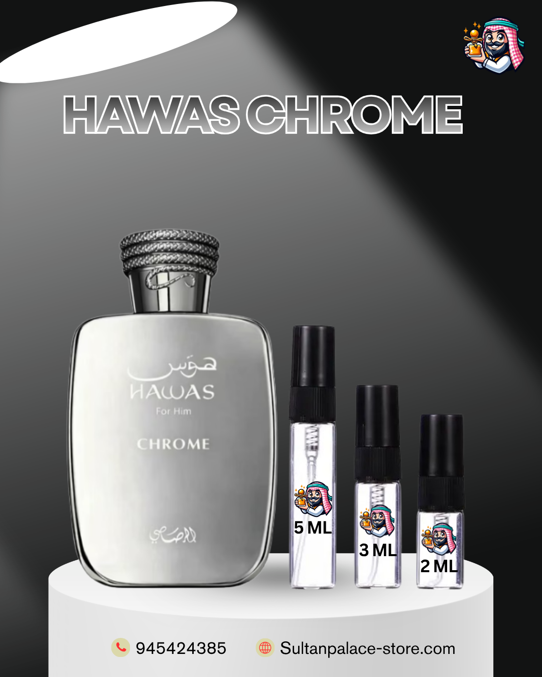 Decants de Hawas Chrome- Dupe de Erba Gold de Xerjoff