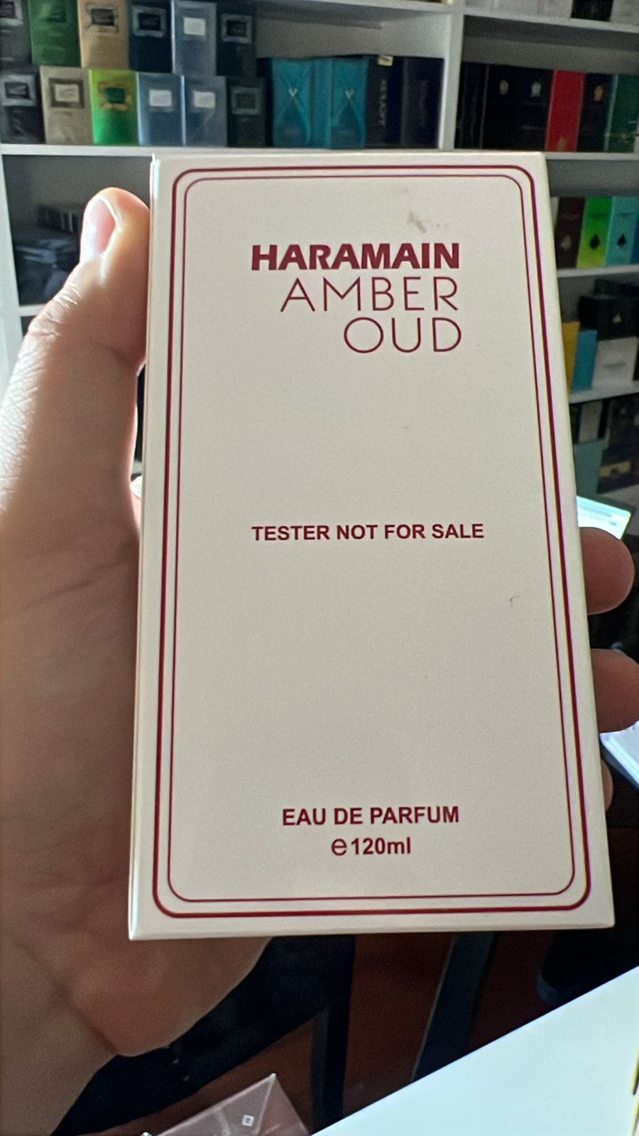 Amber Oud Gold Edition 120 ML - TESTER