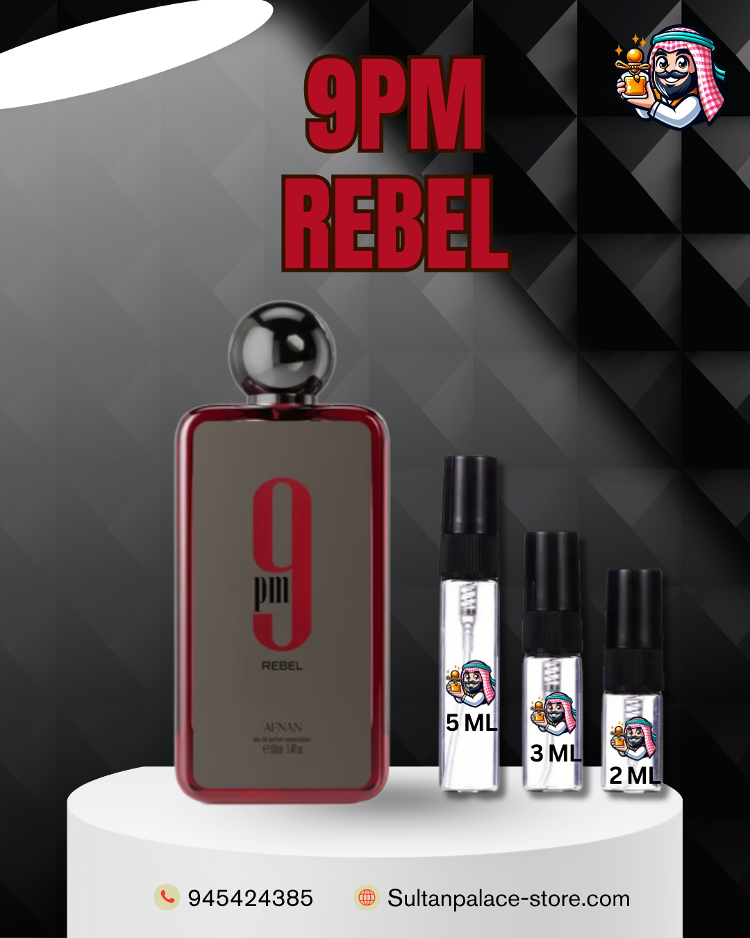 Decants de 9 PM Rebel