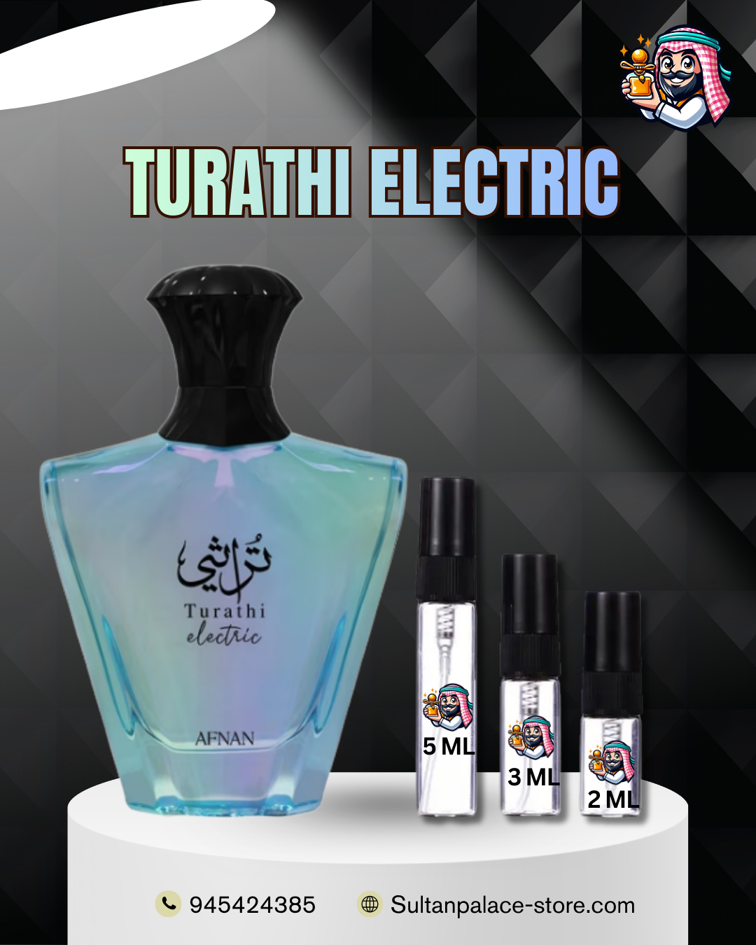 Decants de Turathi Electric TESTER EDP