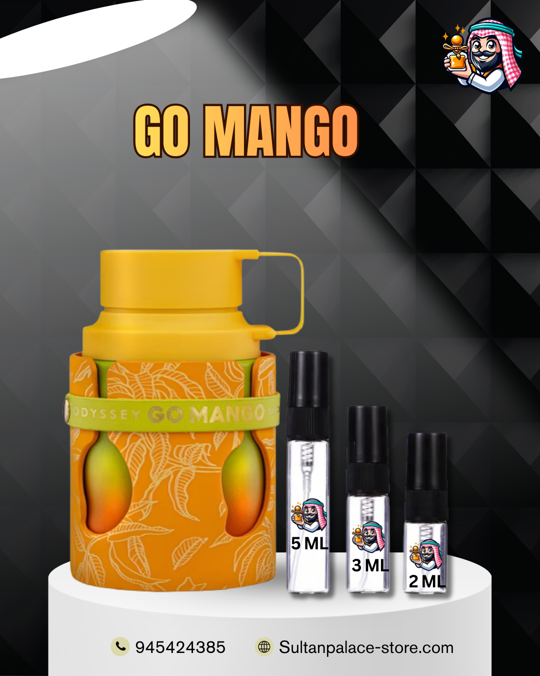 Decants de Odyssey Go Mango EDP