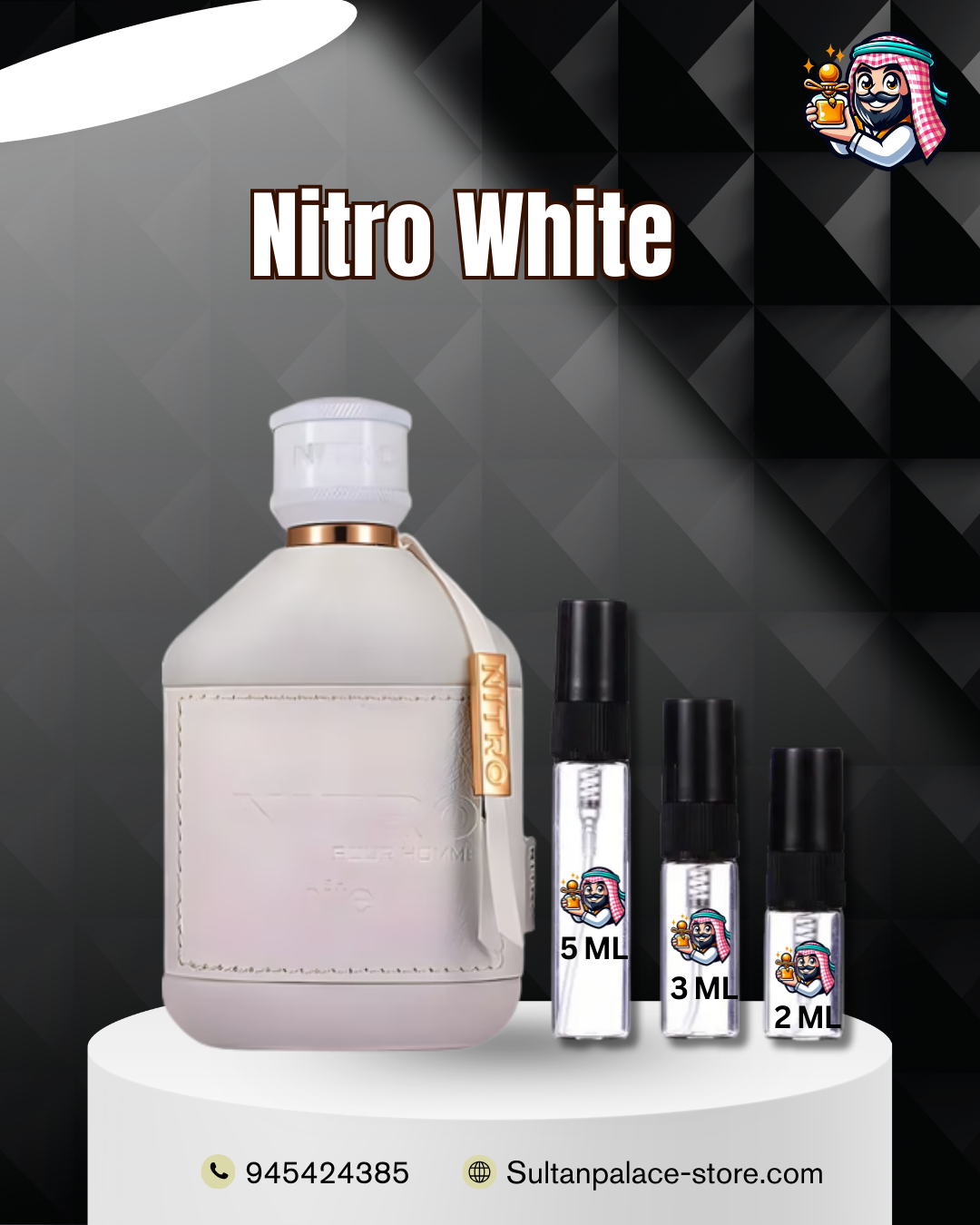 Decants de Nitro White EDP