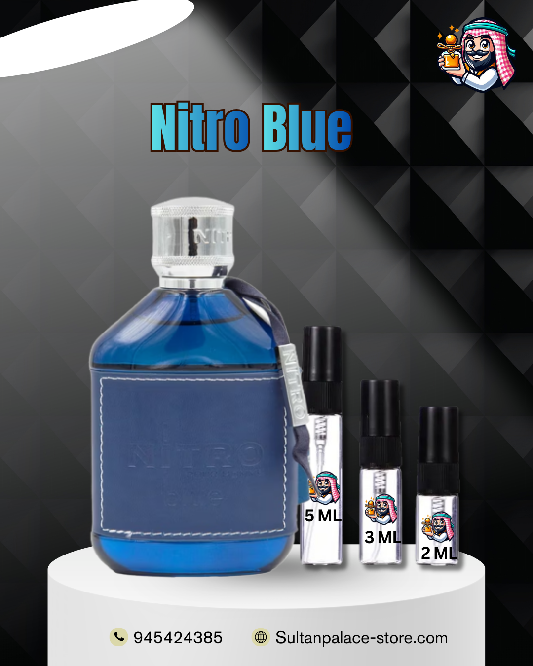 Decants de Nitro Blue EDP