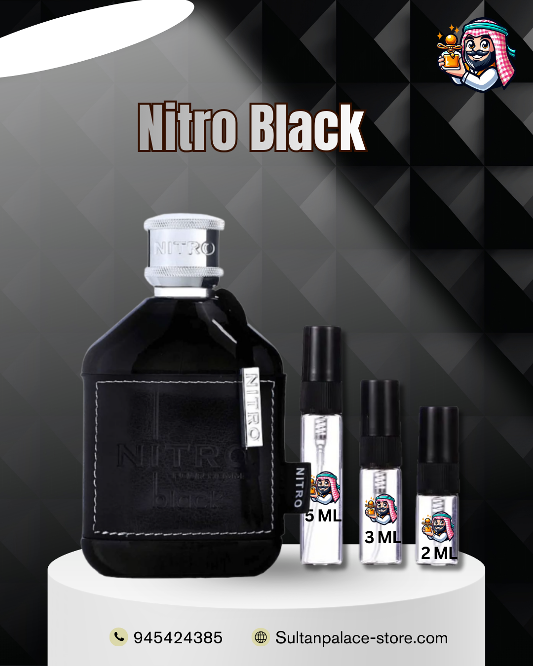 Decants de Nitro Black EDP