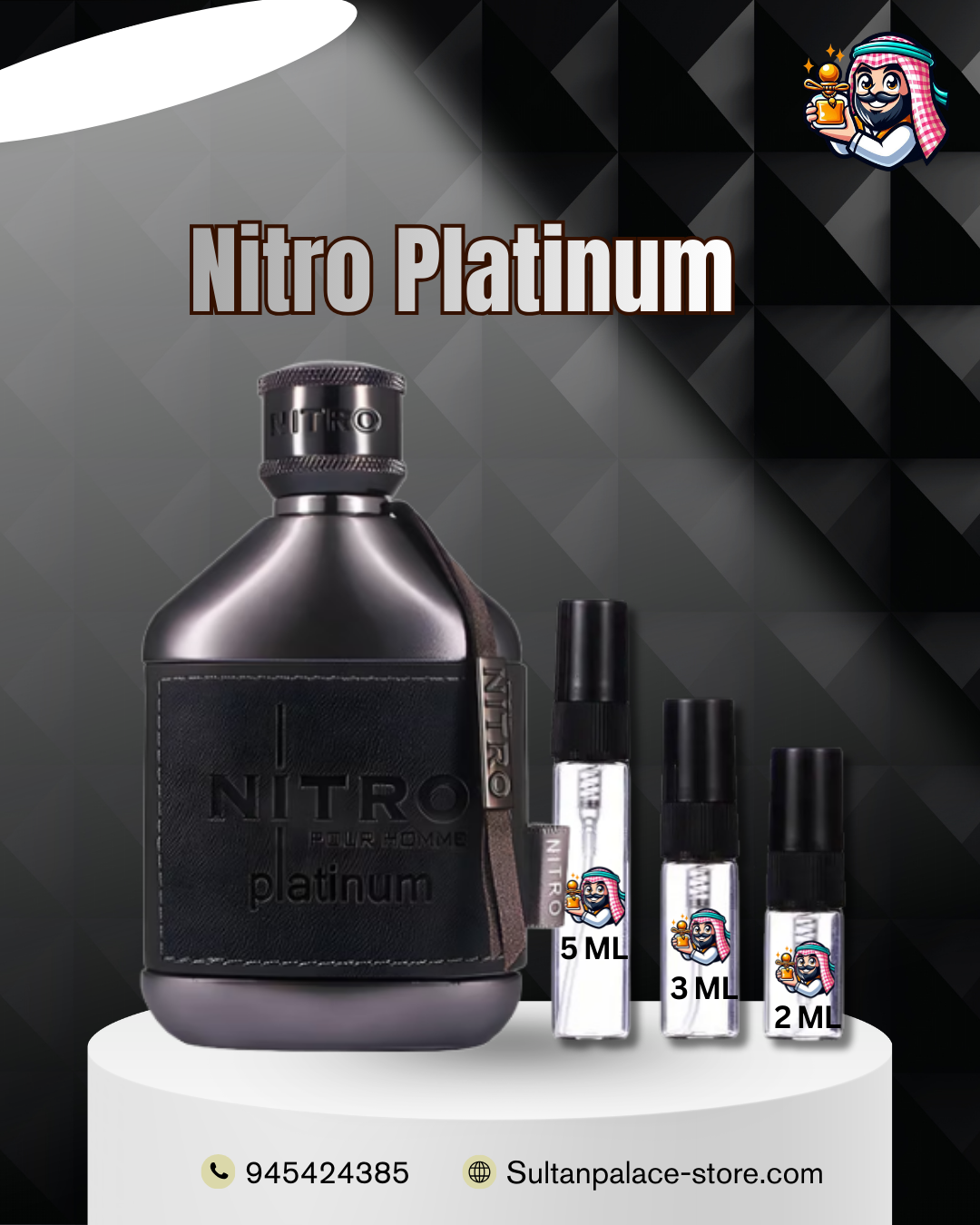 Decants de Nitro Platinum EDP