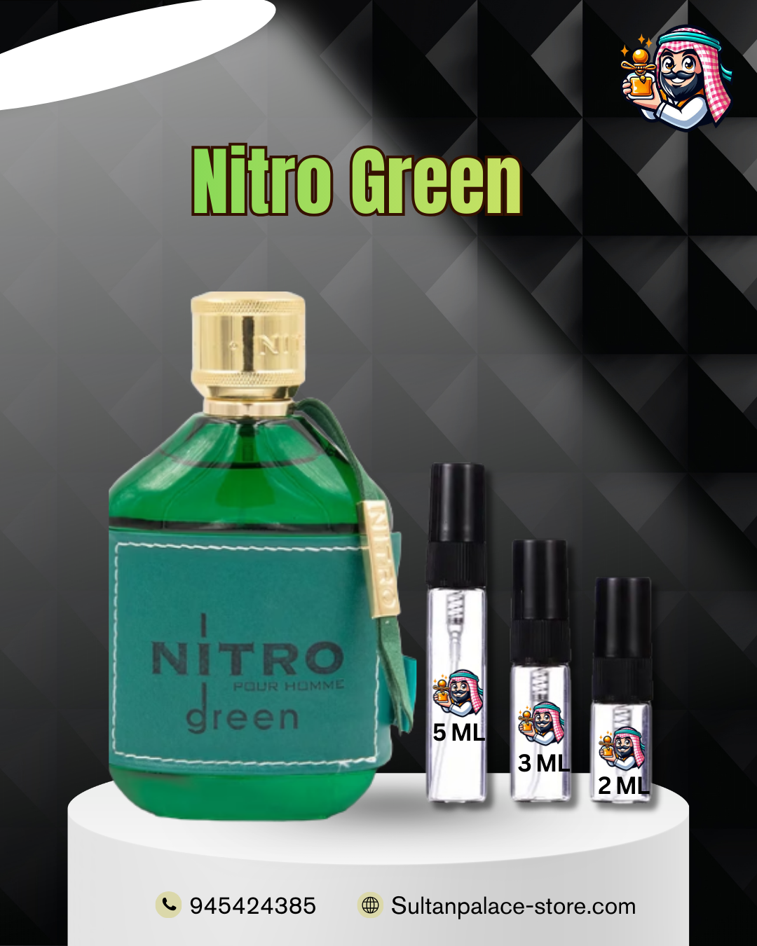 Decants de Nitro Green EDP