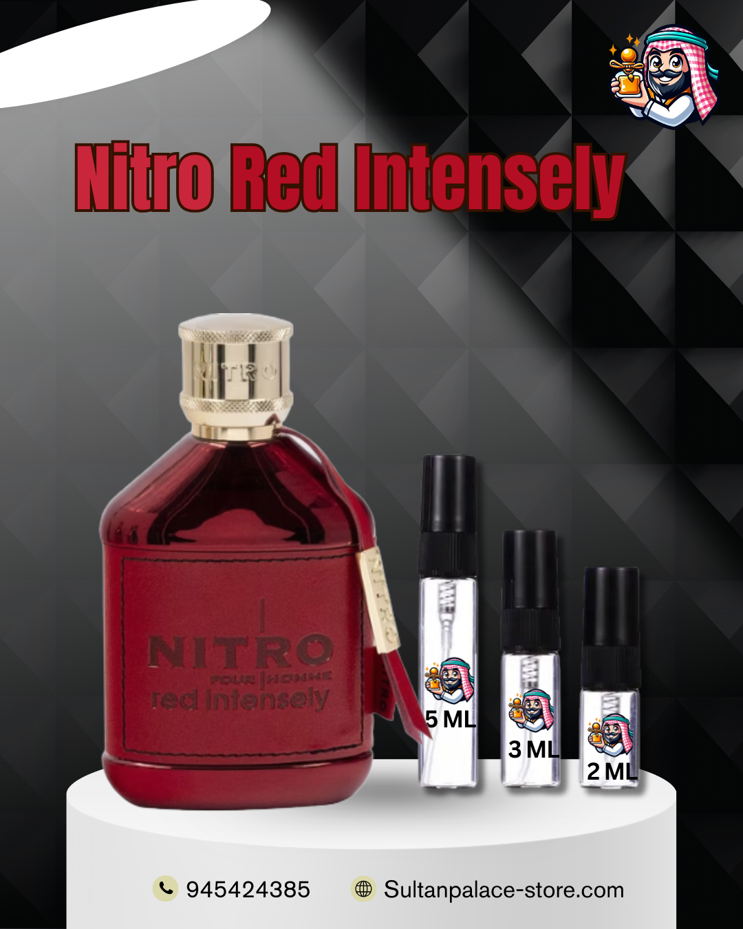 Decants de Nitro Red Intensely EDP