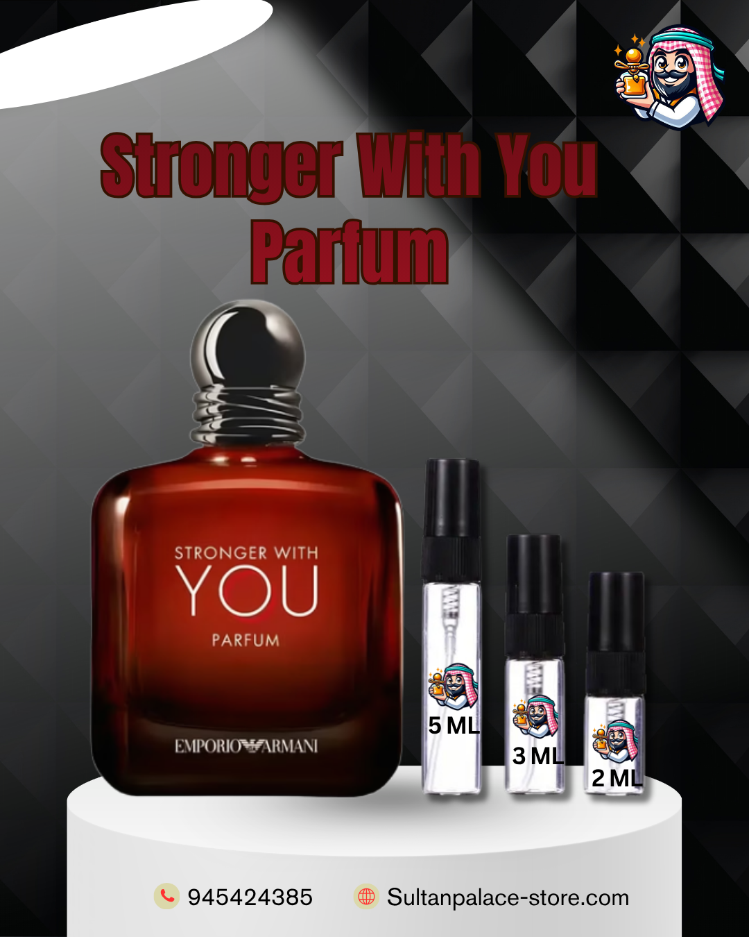 Decants de Stronger With You Parfum