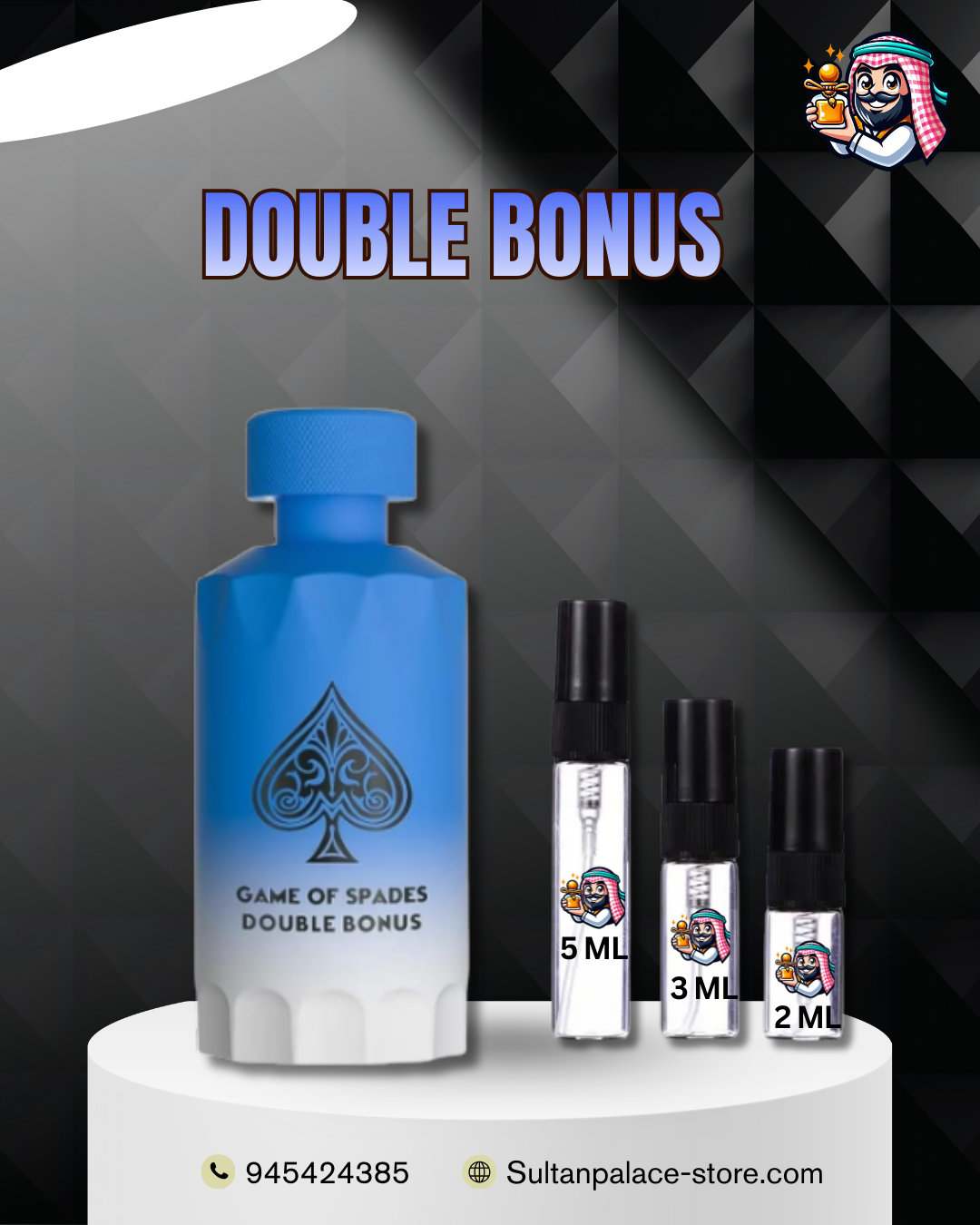 Decants de Game Of Spades Double Bonus