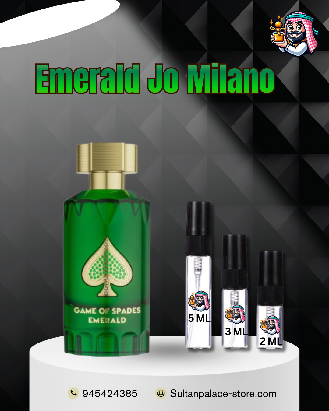 Decants de Game Of Spades Emerald
