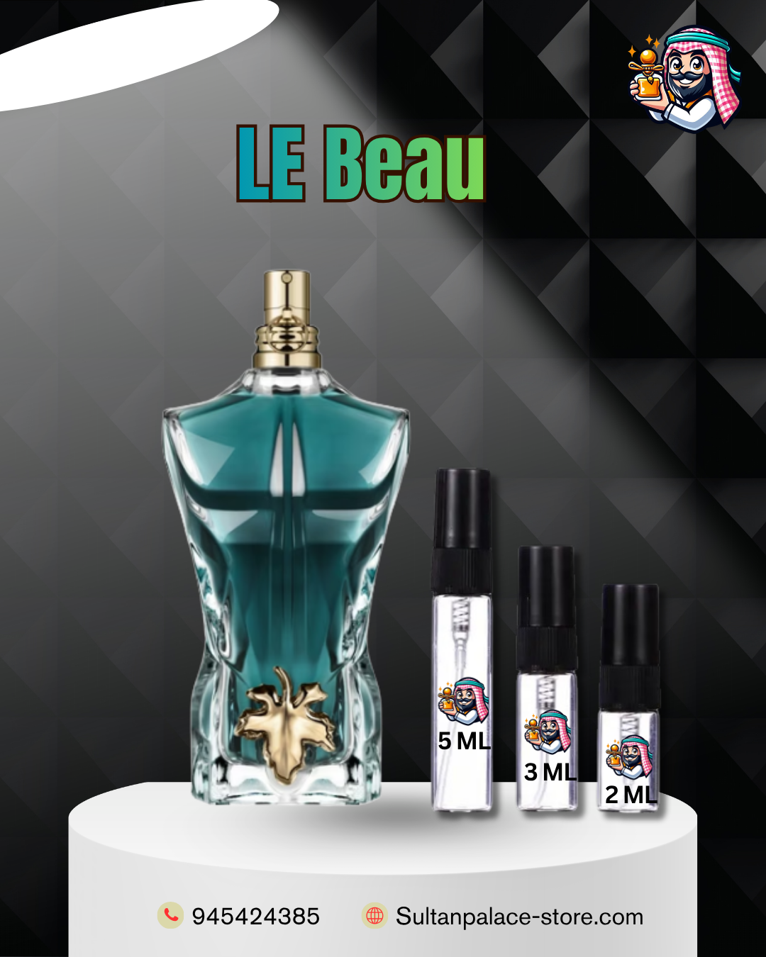 Decants de JPG Le Beau EDT