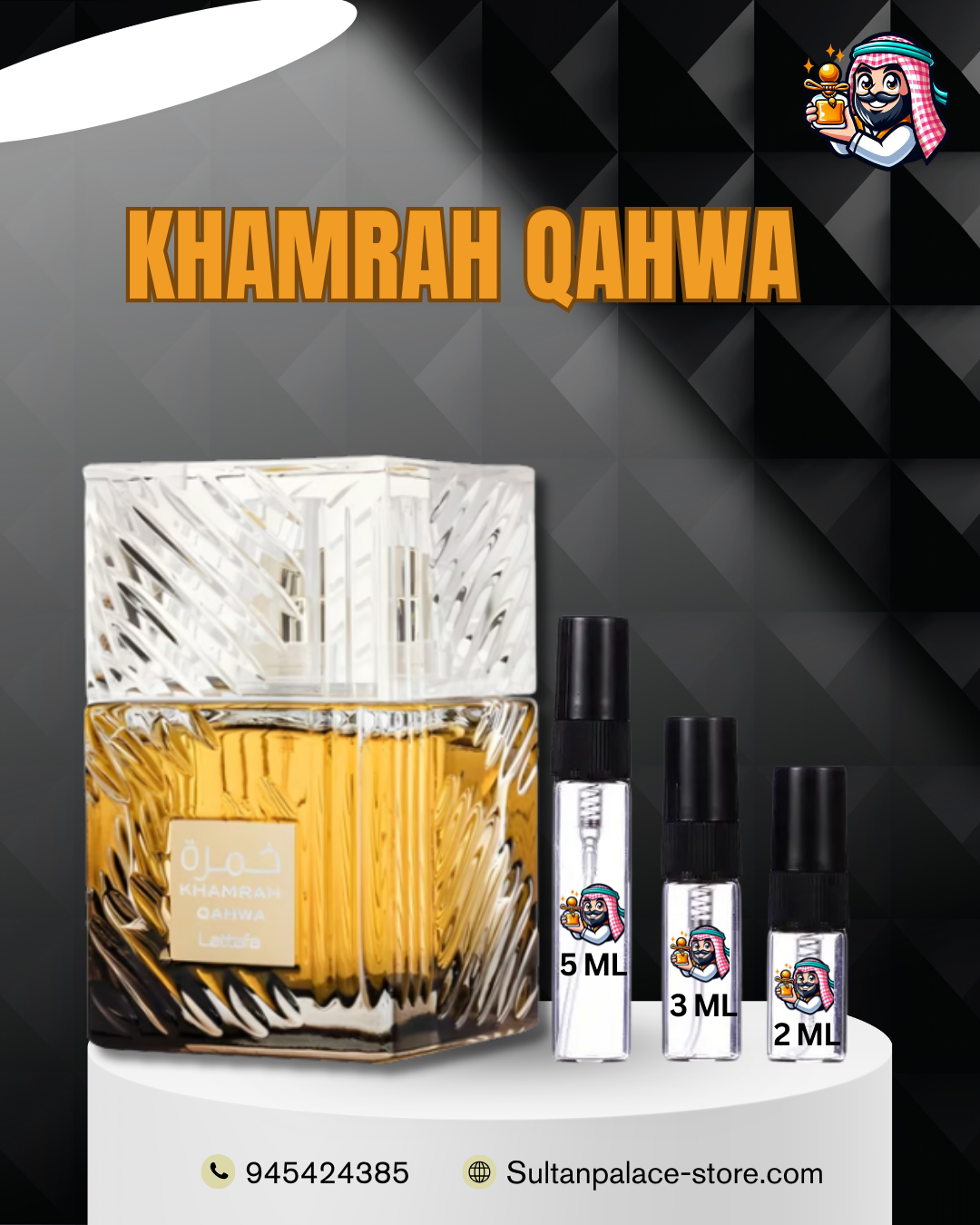 Decants de Khamrah Qahwa EDP