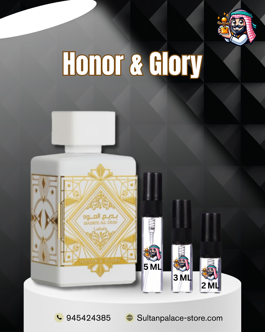 Decants de Badee Al Oud Honor And Glory EDP