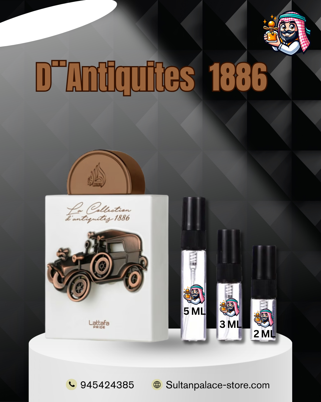 Decants de La Collection D' Antiquites 1886 - CARRO-