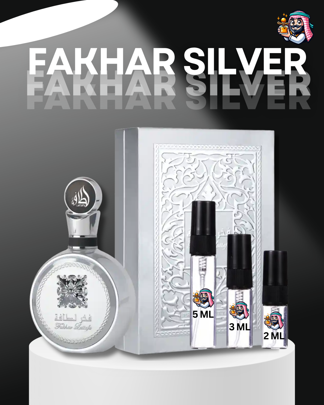 Decants de Fakhar Silver EDP