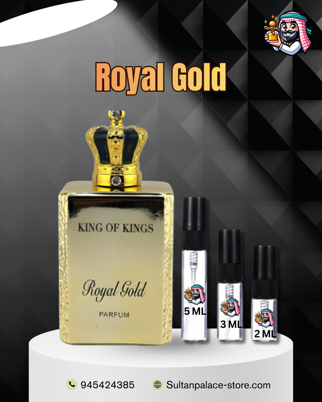 Decants de King of Kings Royal Gold