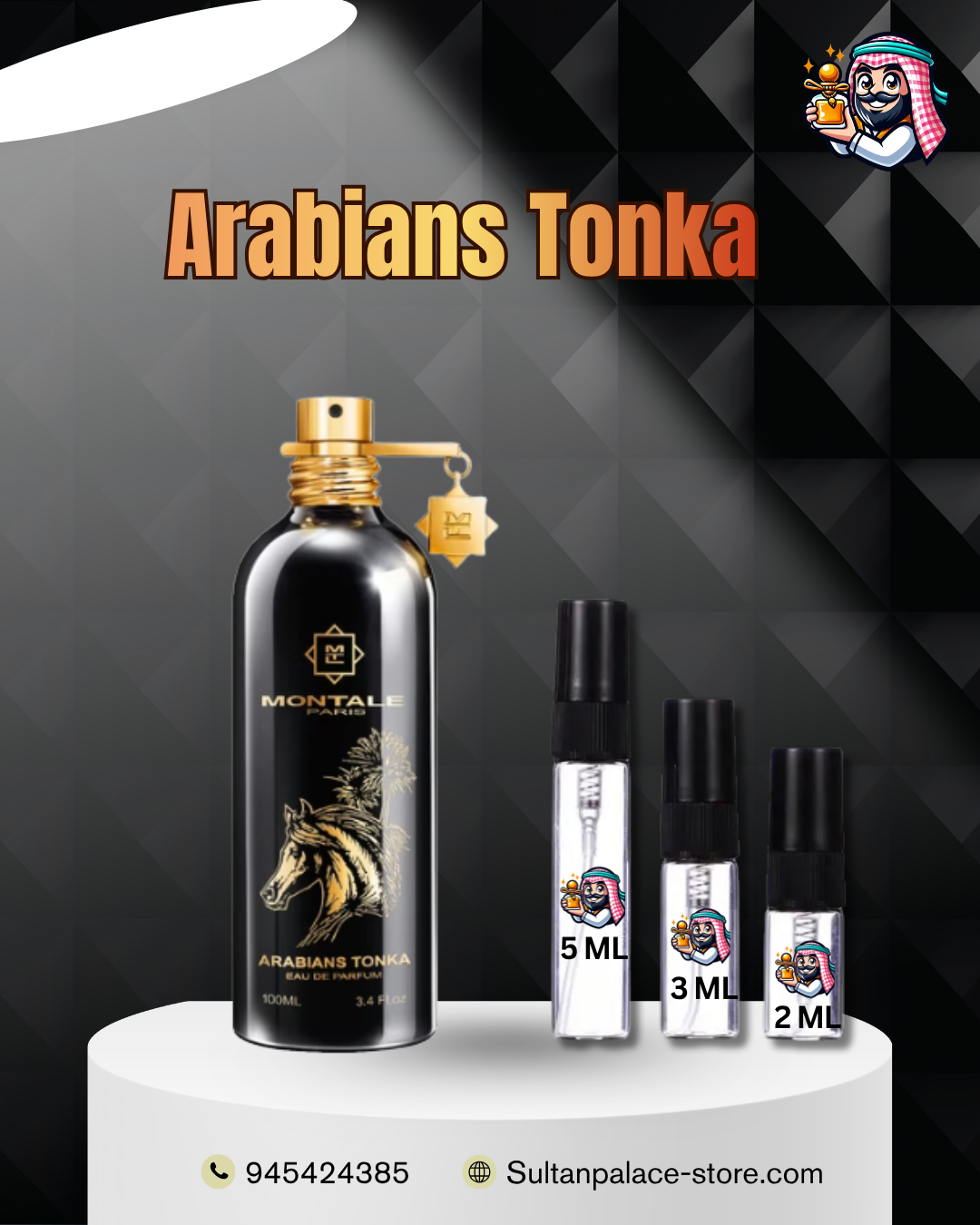 Decants de Arabians Tonka