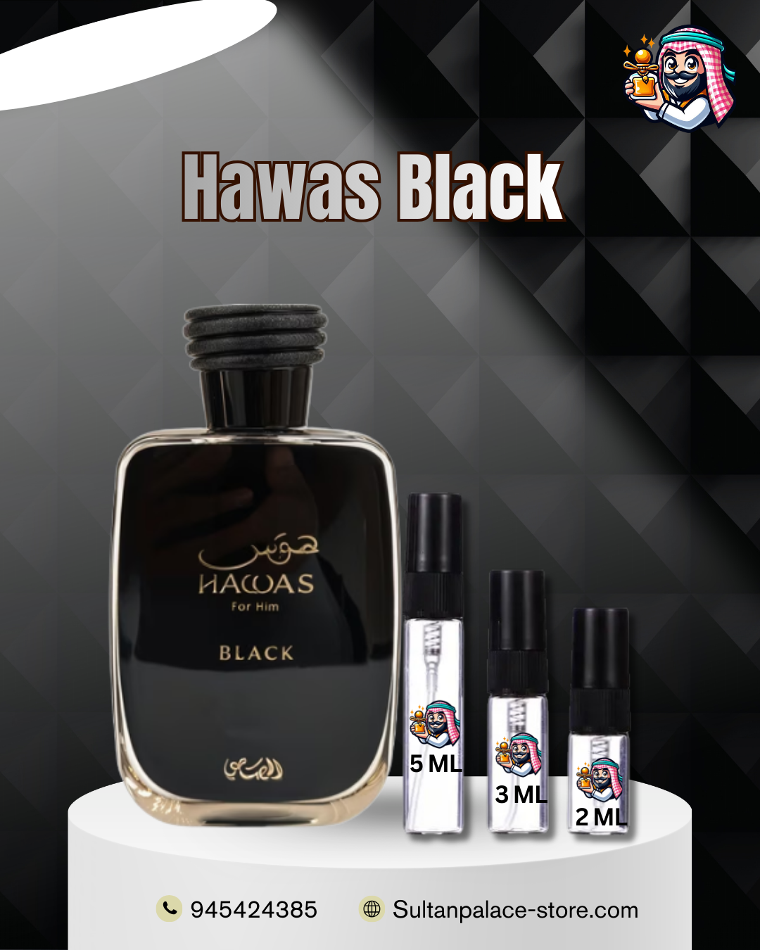 Decants de Hawas Black