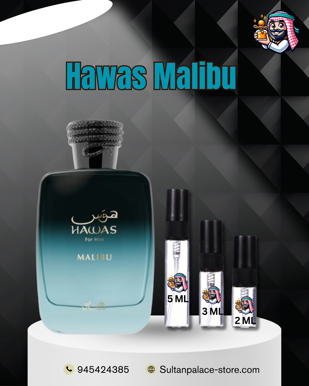 Decants de Hawas Malibu