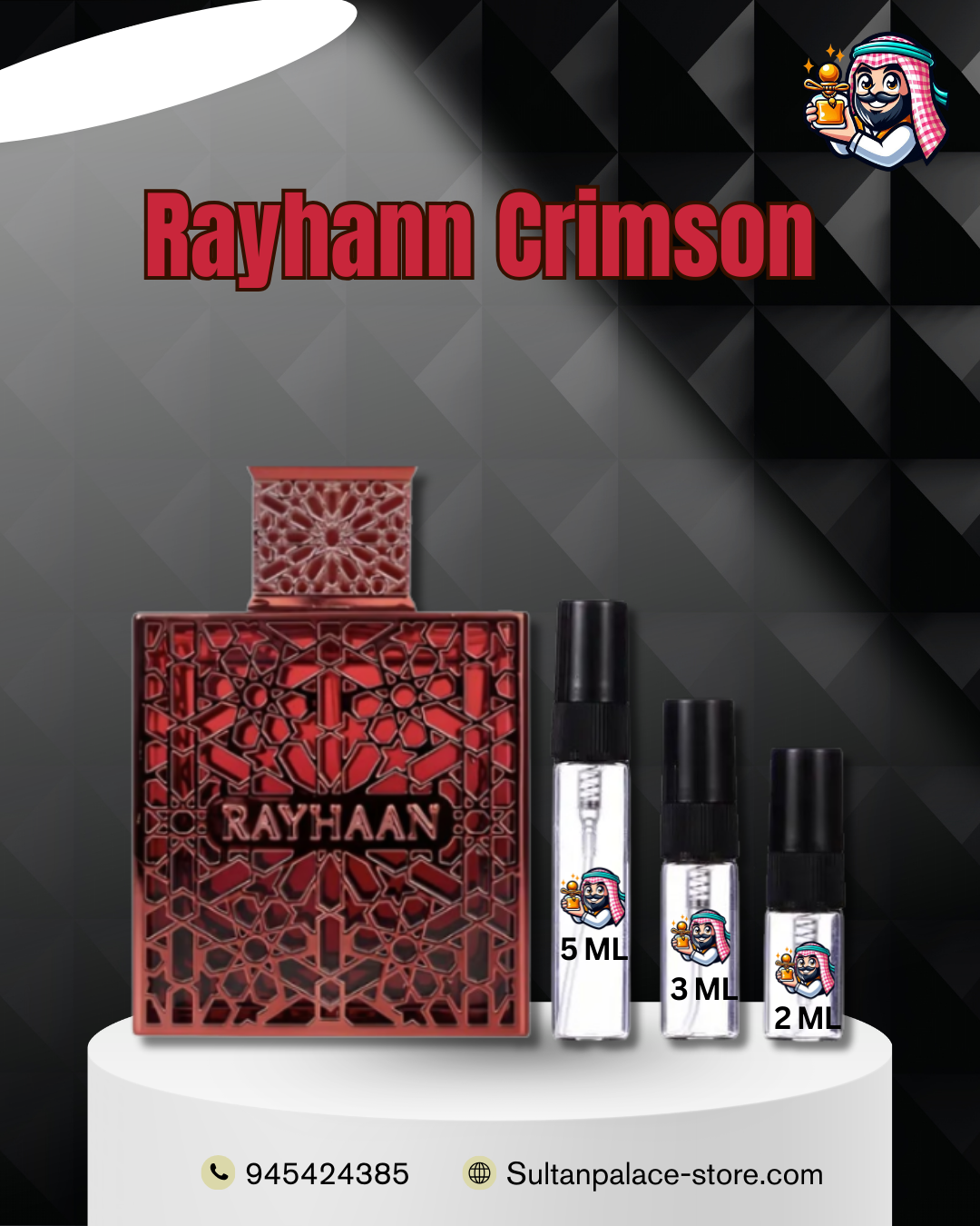 Decants de Rayhaan Crimson