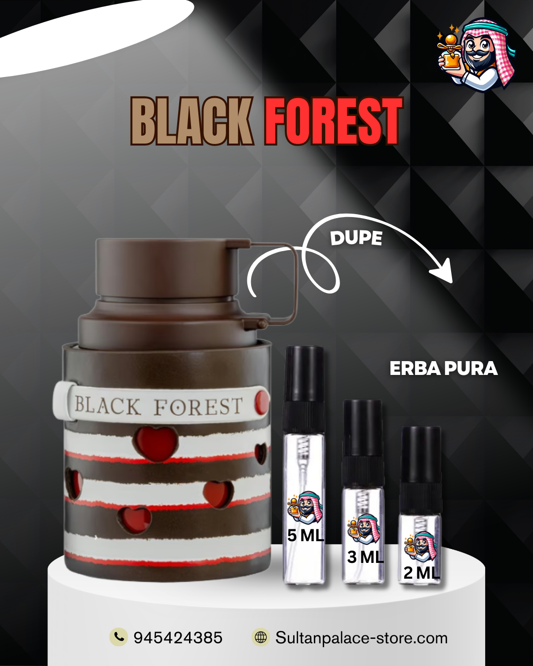Decants de Black Forest