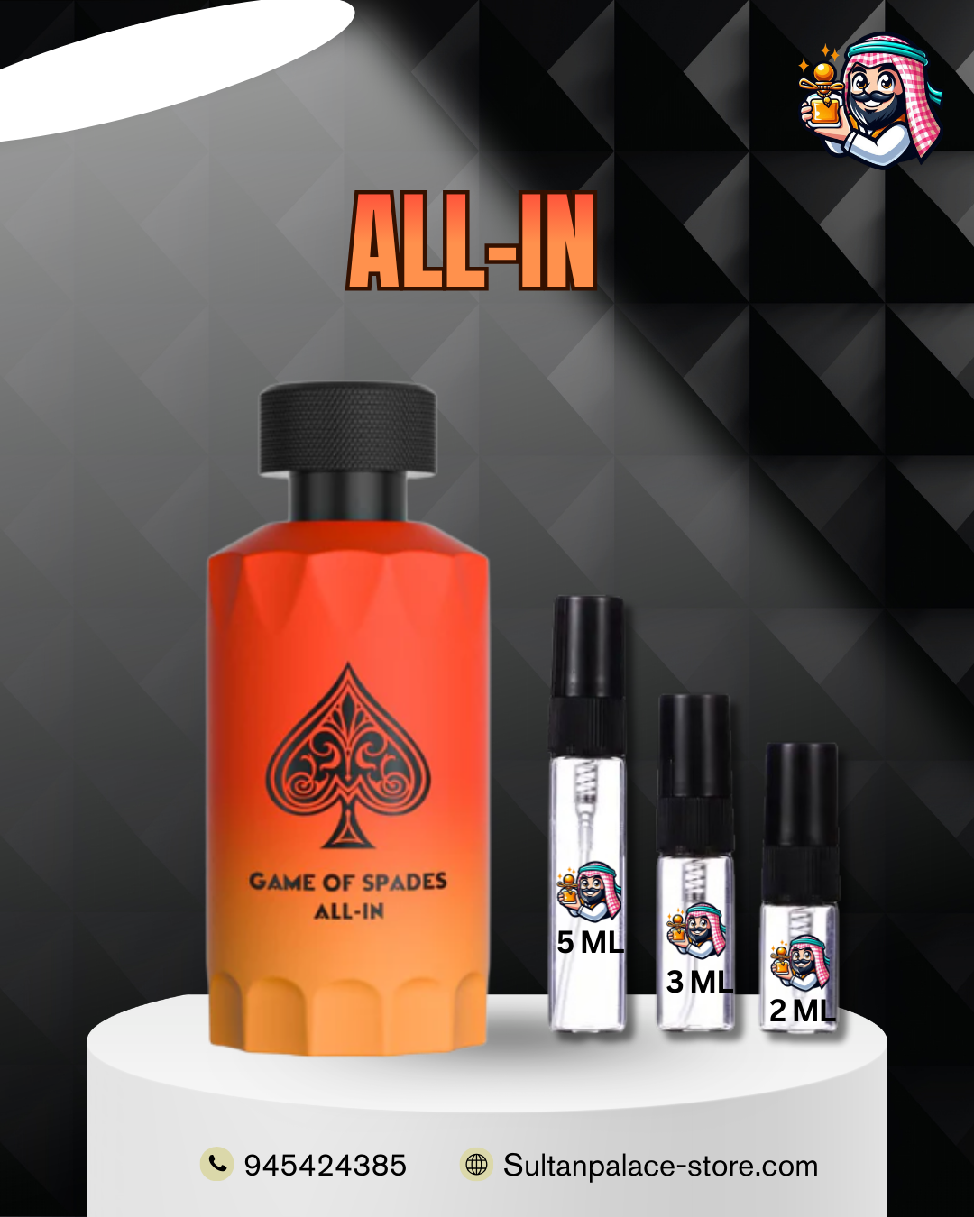 Decants de Game Of Spades All-In