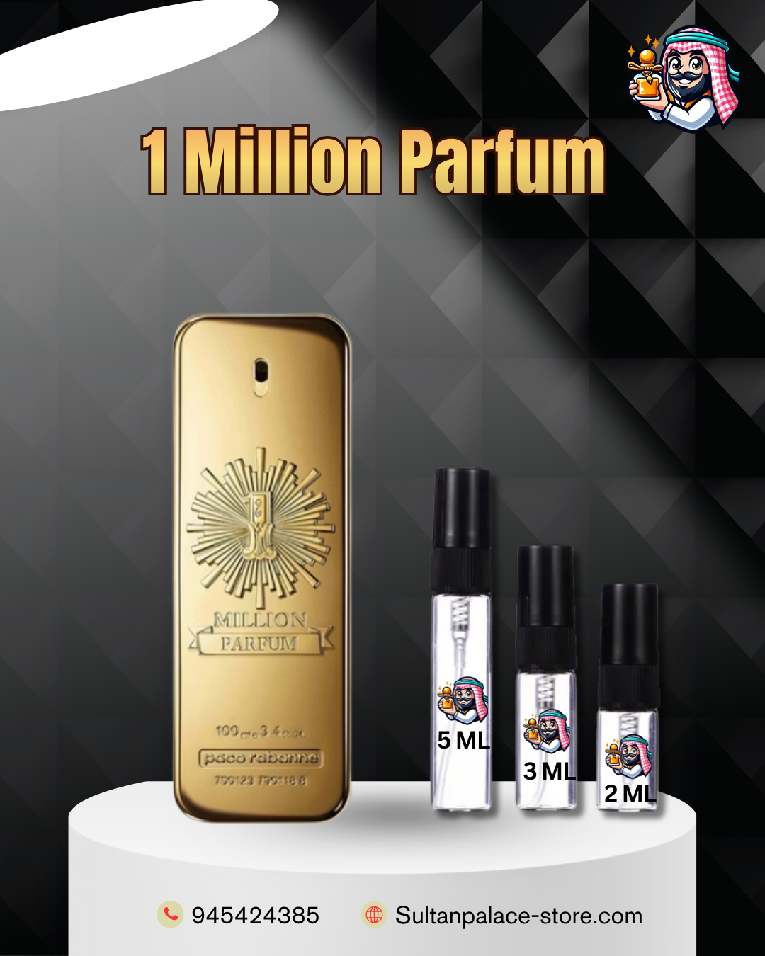 Decants de 1 Million Parfum Rabanne