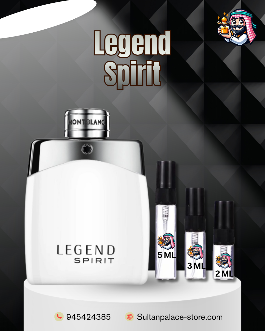 Decants de MontBlanc Legend Spirit