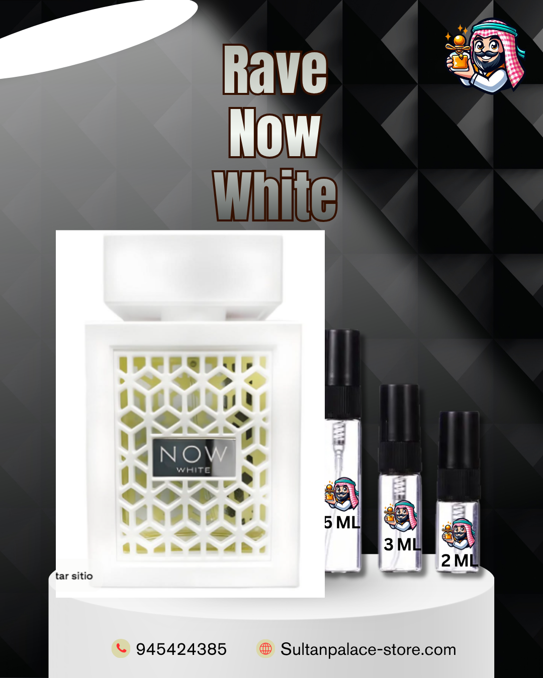 Decants de Rave Now White