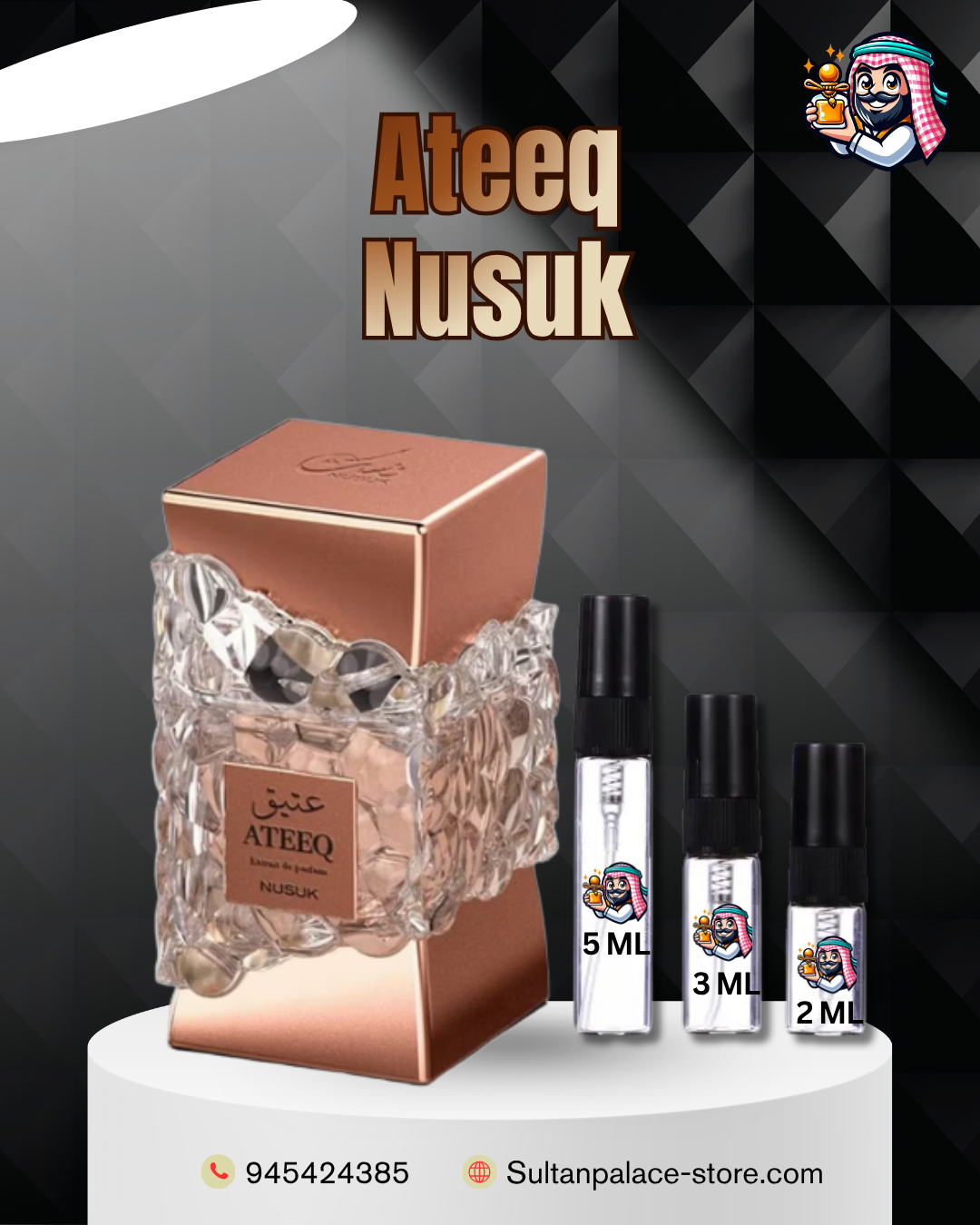 Decants de Ateeq Nusuk