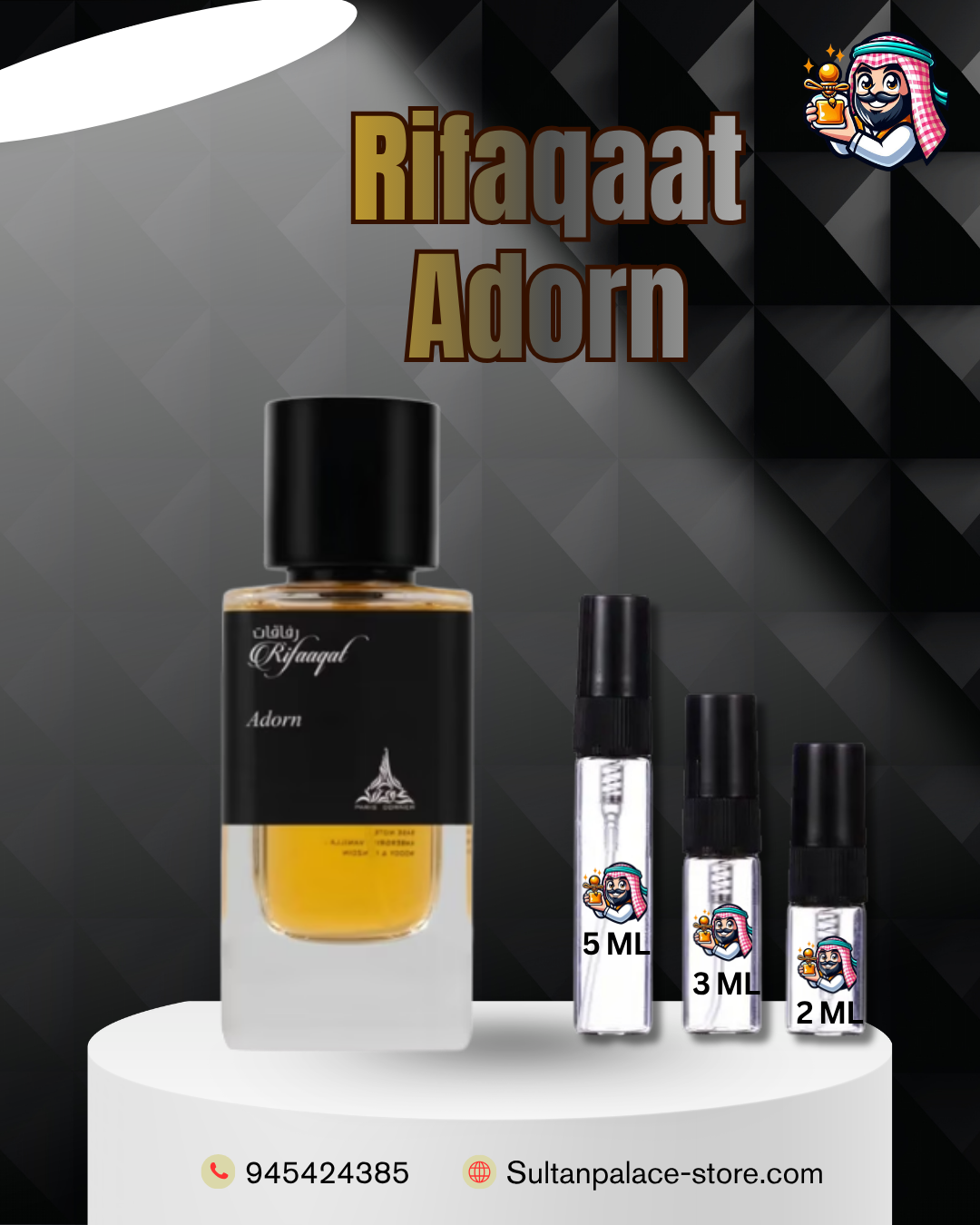 Decants de Rifaqaat Adorn - Dupe de Tuxedo YSL