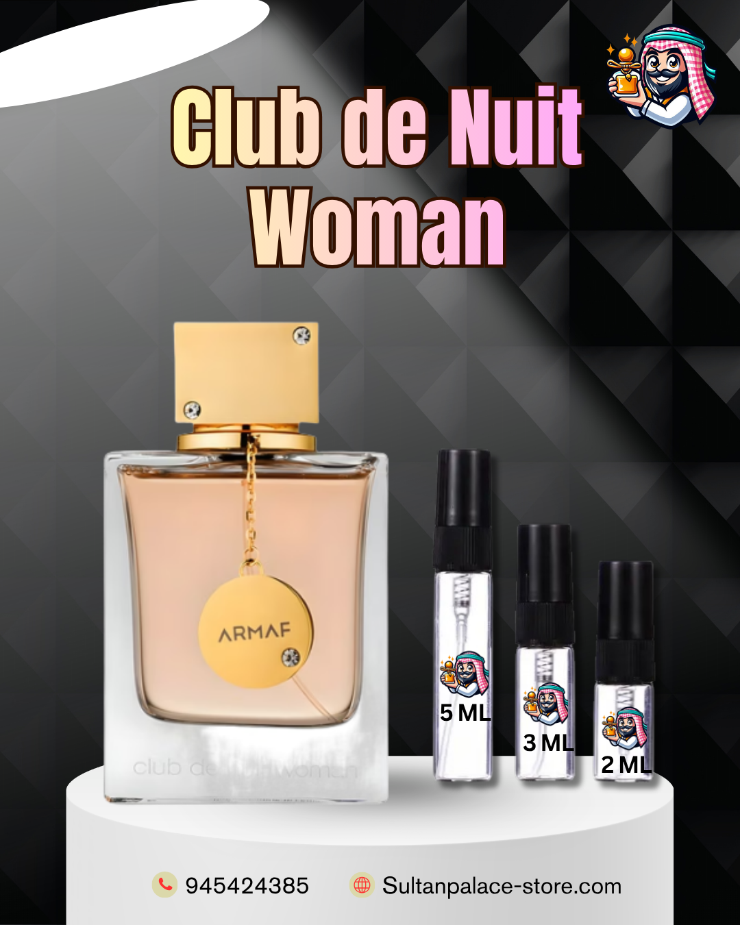 Decants de Club de nuit Woman