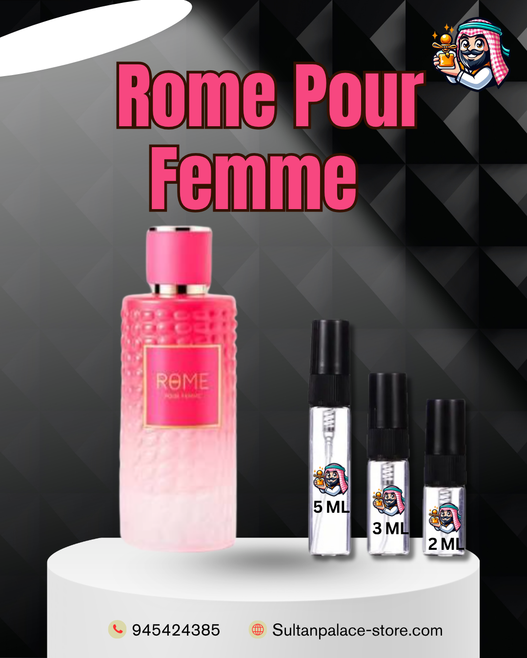 Decants de Rome Pour Femme
