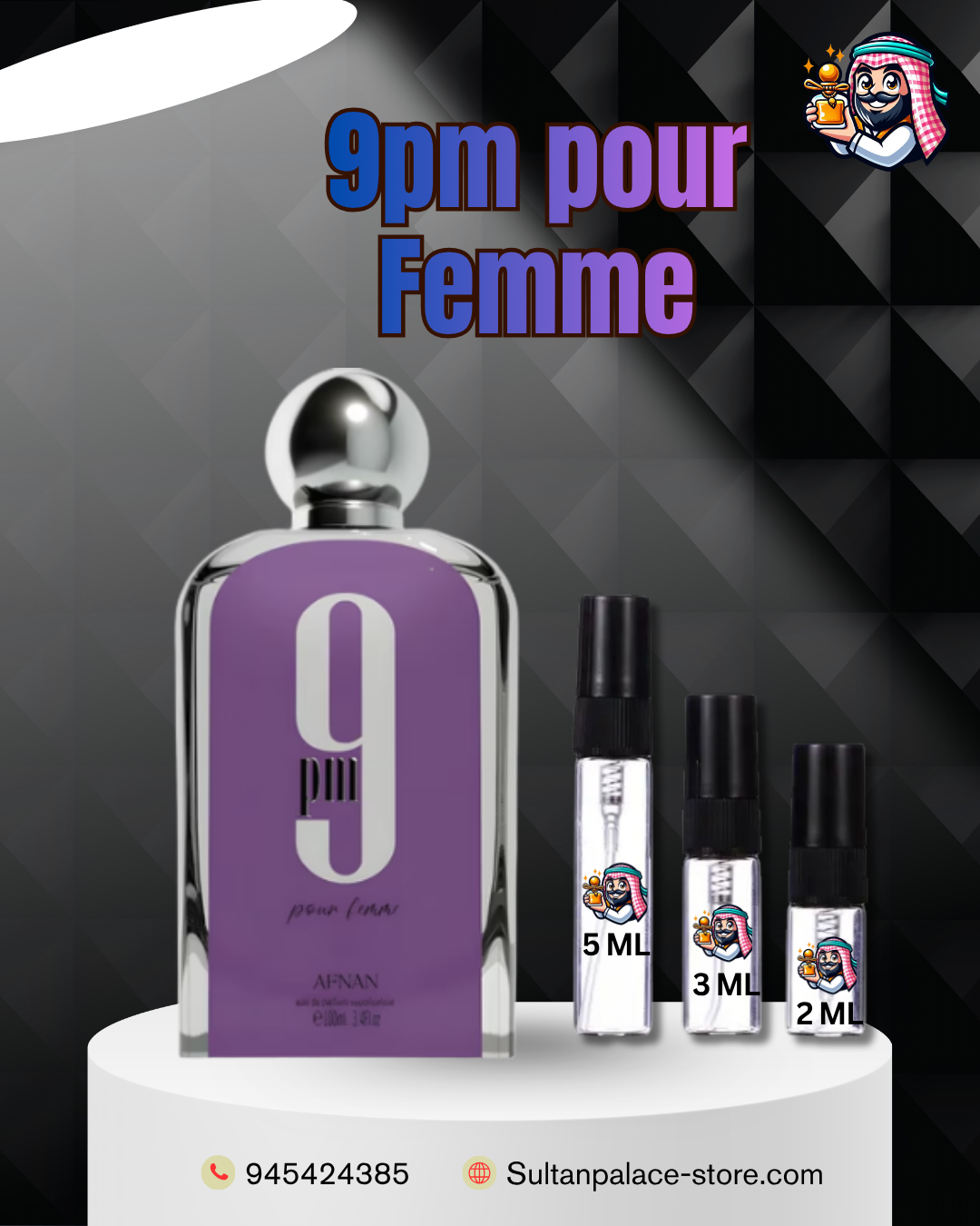Decants de 9 PM Pour Femme