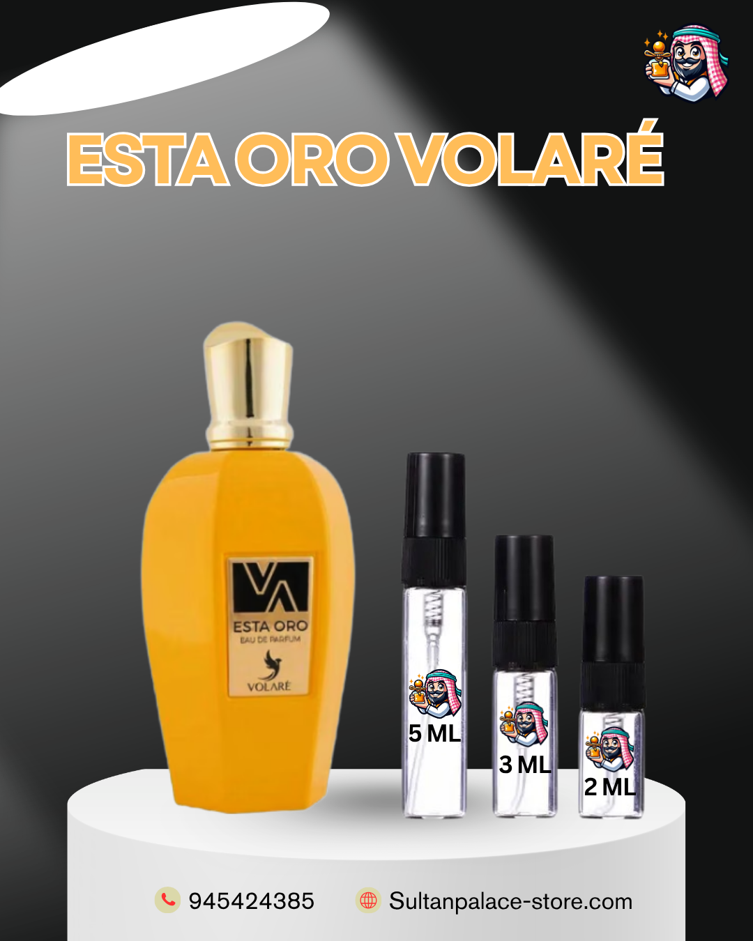 Decants de Volare Esta Oro - Dupe Erba Gold