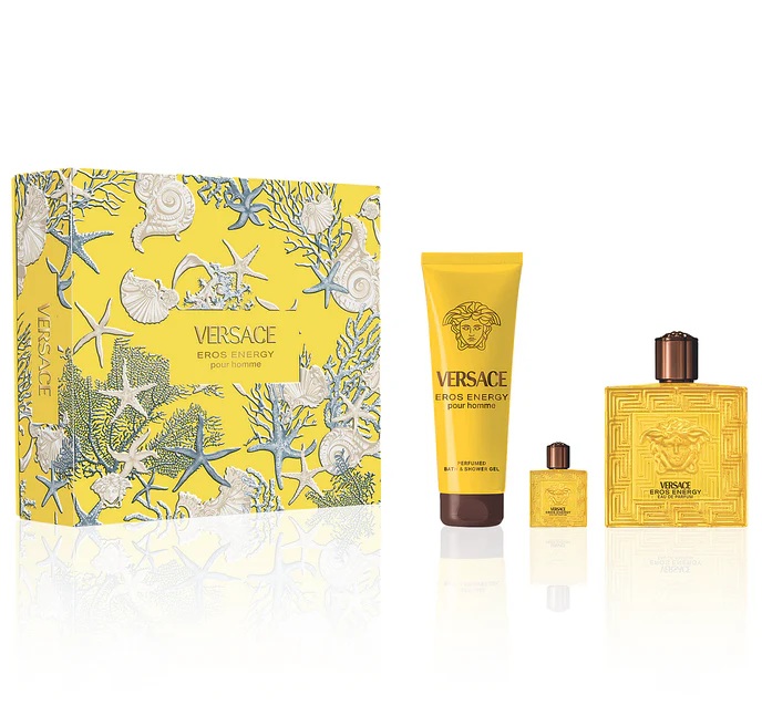 SET Eros Energy by Versace 100ml X 3 PIEZAS