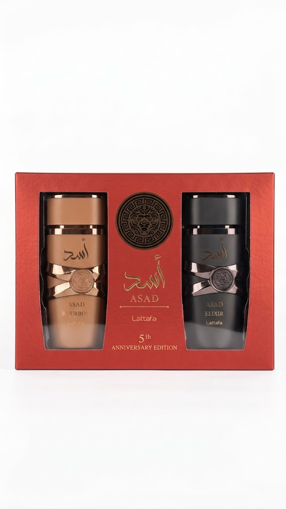 Set Asad Bourbon 100 ml + Asad Elixir 100 ml