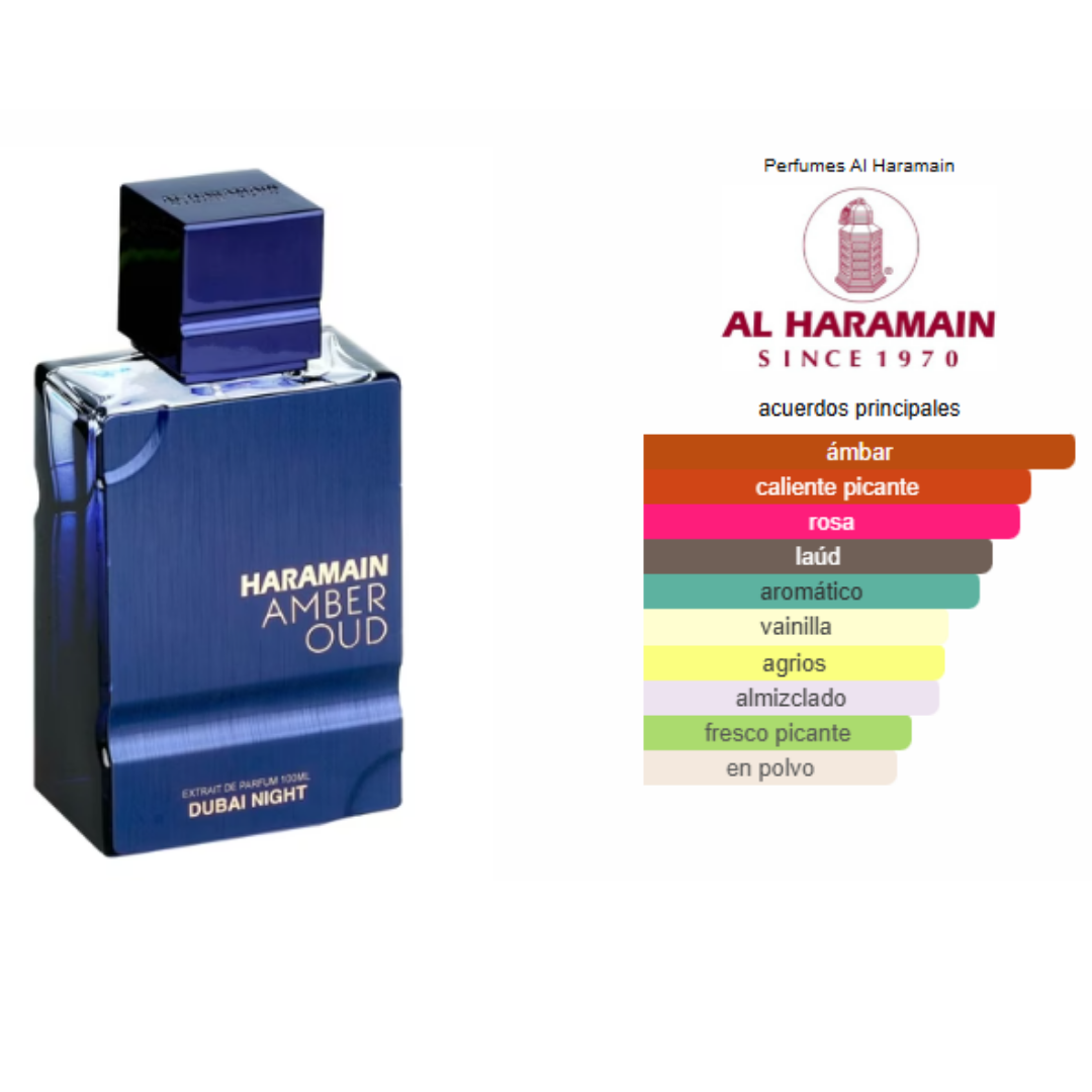 Amber Oud Dubai Night  100 ML EDP - Imagen 2