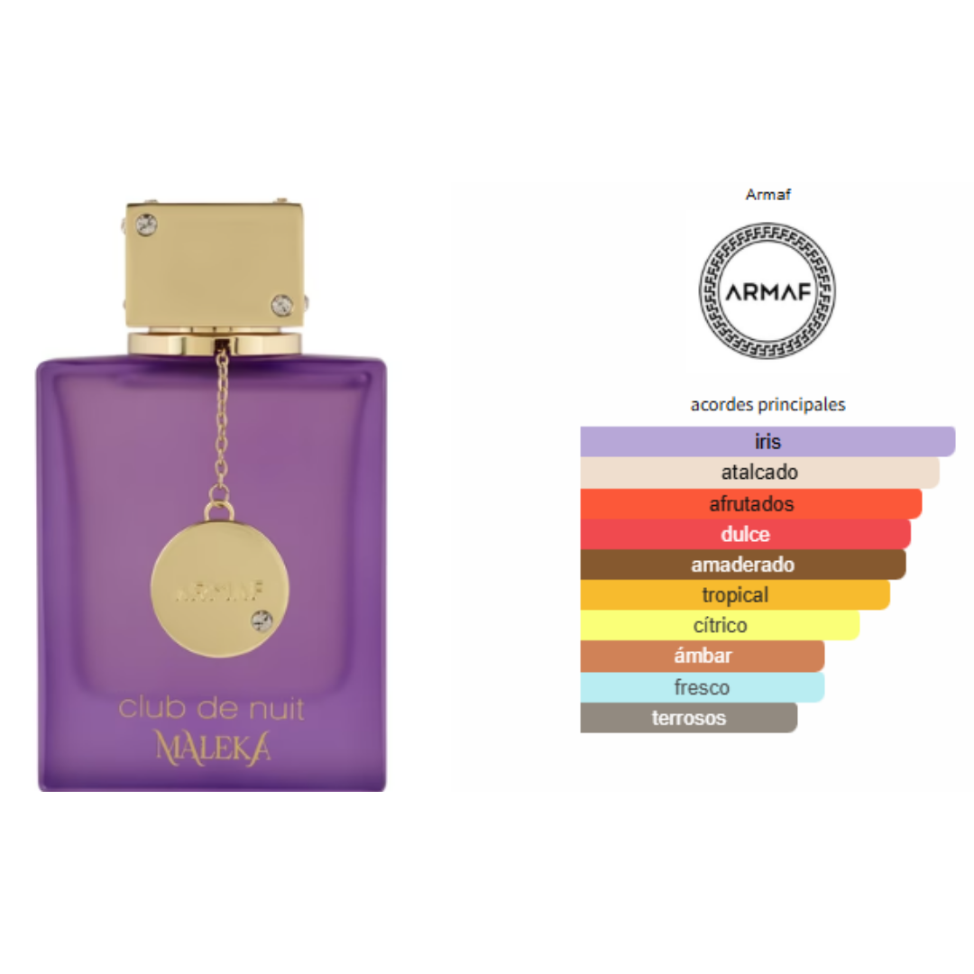 Club De Nuit Maleka  105 ML  Edp Mujer - Imagen 2