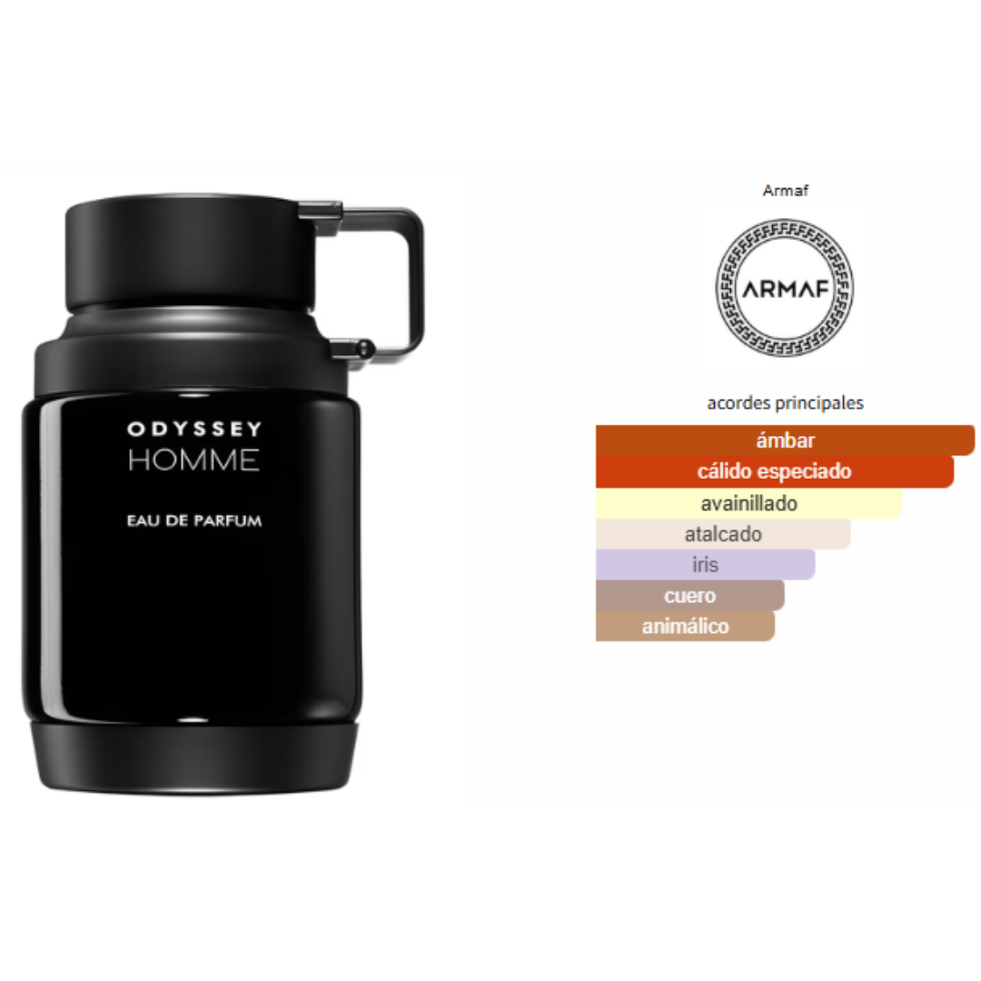 Odyssey Homme Black 100 ML EDP - Imagen 2