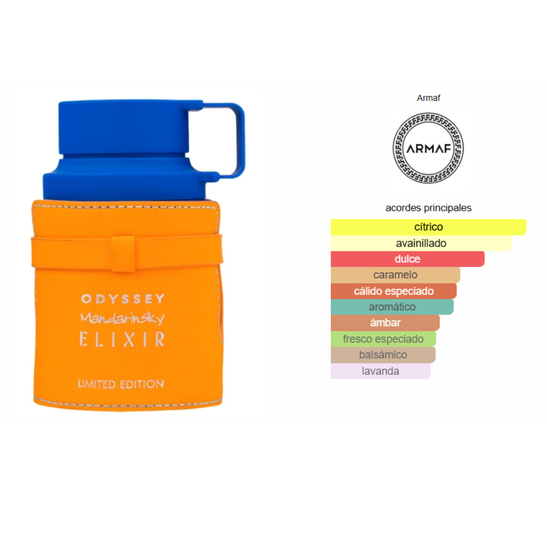 Odyssey Mandarin Sky Elixir 100 ML - Imagen 2