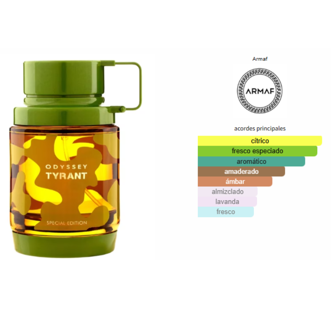Odyssey Tyrant Special Edition 100 ML EDP - Imagen 2