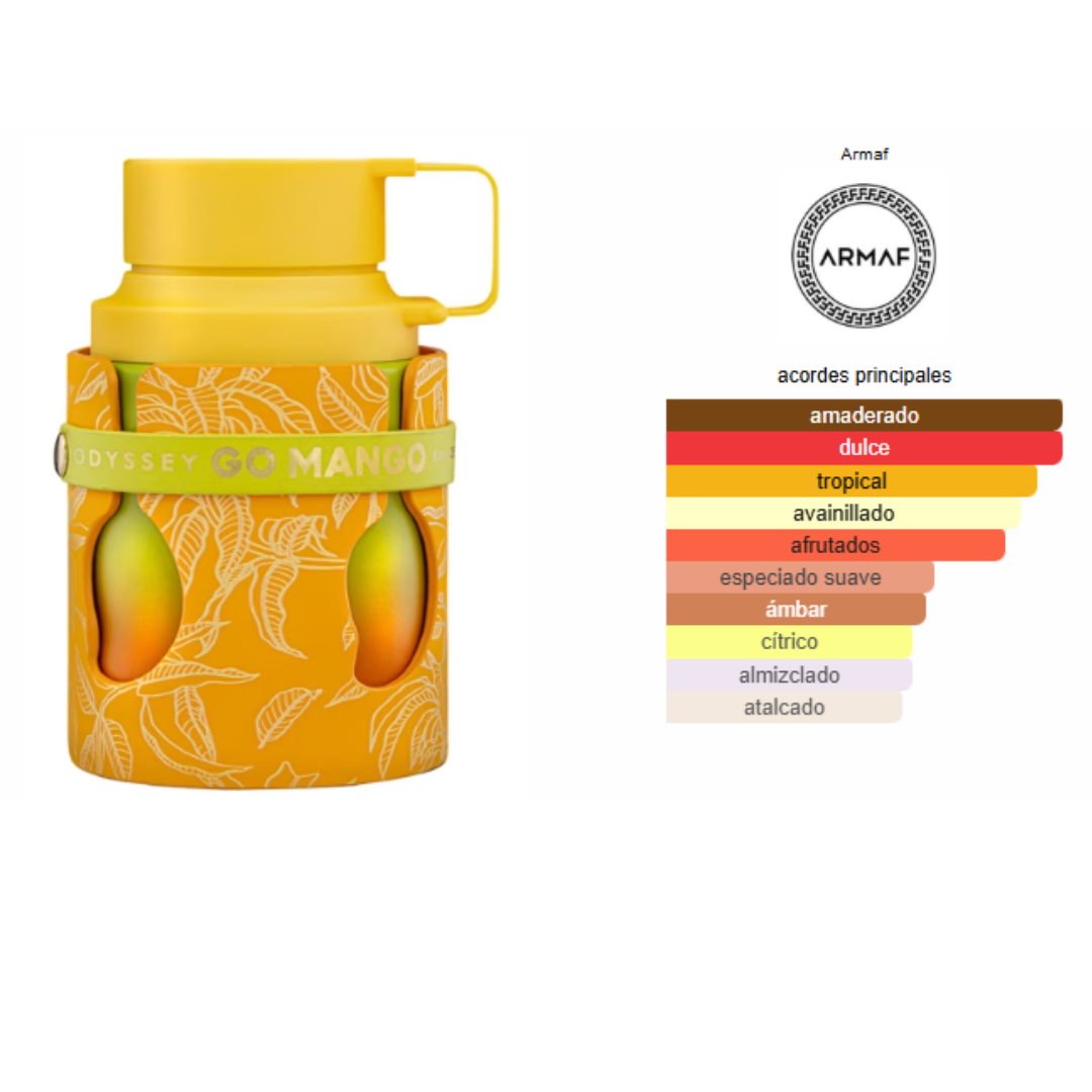 Odyssey Go Mango 100 ML EDP - Imagen 2