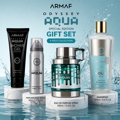 SET 4PCS ODYSSEY AQUA - Imagen 1
