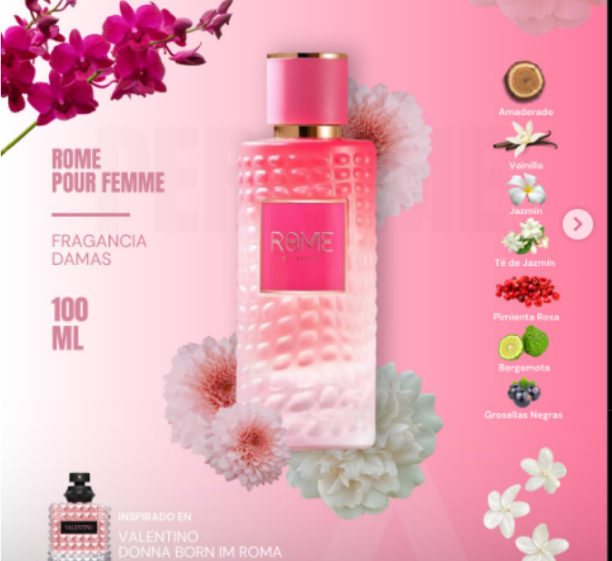 Rome 100 ml Edp Mujer - Imagen 2