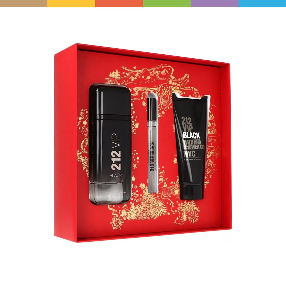Set 212 VIP Black edp  3 Piezas - Imagen 1